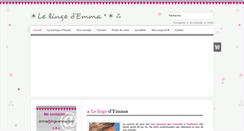 Desktop Screenshot of linge-emma.com